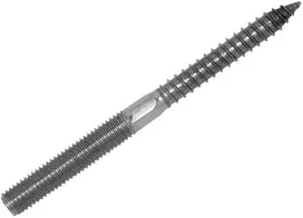 Nerūdijančio plieno dvigubo sriegio varžtas M10x80 A2