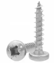 Bejmet nerūdijančio plieno lęšinės galvutės medvaržčiai 4x60mm, 5vnt