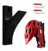 Laikiklis šalmui: dviračio, Mtb, motociklo (juodas)