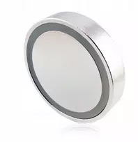 Neodimio magnetas C75 korpuse su M10 sriegiu - stiprus - keliamoji galia 164 kg