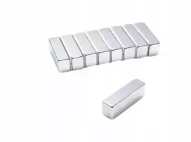 Neodimio magnetas, plokštelės formos Mpł 30x10x8 N38, 5 vnt. komplektas