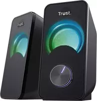 Trust Arys Compact Rgb 2.0 kompiuterio kolonėlės kompiuteriui ir nešiojamam kompiuteriui, 12 W, maitinamos Usb jungtimi - juodos
