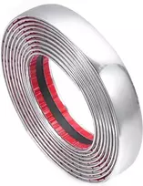 Aeioprs 1 x chromo apdaila automobilio chromo juosta 8 mm x 5 m apdaila lipni universali chromo apdaila automobilio kėbulo langų išorės apdailai