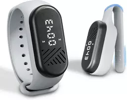 Kompiuterio kolonėlės Ohlpro nešiojama bluetooth kolonėlė, maža, prisegama kolonėlė, mini kolonėlė, du nešiojimo būdai, belaidė su bass hd garsu, ipx5 atspari vandeniui, idealiai tinka kelionėms, sportui ir lauke, pilka