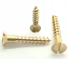 5x60 mm žalvariniai medvaržčiai Din 97 10 vnt