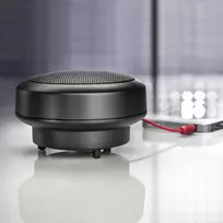 Kompiuterio kolonėlės Wavemaster 66141 Mobi-2 usb įkraunamas bluetooth nešiojamas mini garsiakalbis su integruotu stiprintuvu - juodas