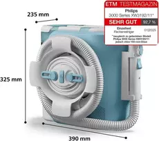 Philips 3000 serijos apmušalų valiklis-plaunantis dulkių siurblys - dėmių šalinimas, fresh boost, išmanusis valdymo skydelis, automatinė savaiminio išsivalymo funkcija, idealiai tinka kilimams ir apmušalams (xw3192/11)