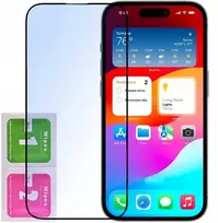 Stiklas, skirtas iphone 15 pro max / 15 plus, dengiantis visą ekraną