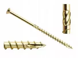 Stogo konstrukcijų varžtai kūginiai 6x80 mm Torx 100 vnt.