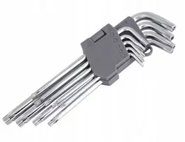 Torx, šešiakampių žvaigždinių raktų rinkinys 180 mm 9 vnt. Sąskaita faktūra