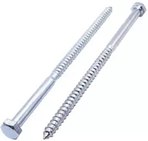 Skir'co 8 vnt. M12 x 300 mm šešiabriaunės medvaržčiai, cinkuoti