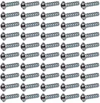 Varžtai plastikui su poveržle, Torx 4x25 mm, 50 vnt.