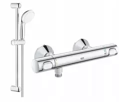 Termostatinis maišytuvas Grohe + dušas Tempesta