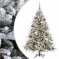vidaXL Dirbtinė kalėdinė eglutė su rutuliuku 240 cm 300 LED