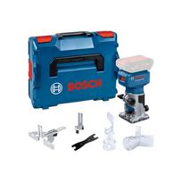 Bosch akumuliatorinė kraštų freza GLF 18V-8, be akumuliatoriaus ir kroviklio, L-BOXX lagaminas