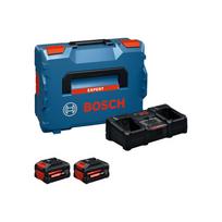 Bosch 2 × EXBA18V-80 + EXAL18V2-320 (L-BOXX) – akumuliatorių ir įkroviklio komplektas