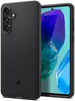 Spigen Essential SandBlast – dėklas skirtas Samsung Galaxy M55 5G Matte Juodas