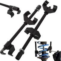 Spyruoklių suspaudimo įrankių rinkinys 380 mm, 2 vnt.