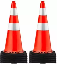 PVC Eismo Kūgiai, Oranžiniai Saugos Kūgiai Kelių Statybai, Šviesą Atspindintys Apvadai, Sunkūs Kūgiai Automobilių Stovėjimo Aikštelėms, Įvažiavimams ir Mokykloms