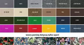 Sodo pagalvėlė, atspari vandeniui, skirta baldams iš palečių Granules 120x80x15