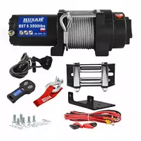 Husar Winch elektrinė lyninė gervė 24v keturračiams 3500 1587kg atv utv