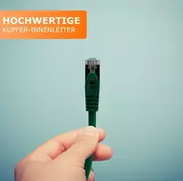 1Attackde 0,25 m - žalias - cat.7 - tinklo kabelis patchcable lancable ethernet - 10gbase-t - 10000mbps cat7 sftp dvigubai ekranuotas pimf 600mhz