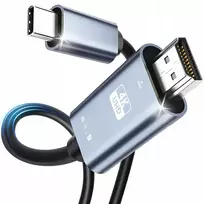 Usb-c į hdmi adapteris hub usb type c į hdmi mhl 4k 60hz