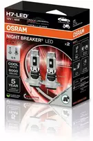 H7 Osram Night Breaker Led Speed Plug'play homologuota 6000k 5 metų garantija
