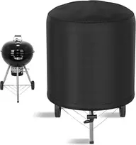 Relota neperšlampamas grilio uždangalas, Oxford audinio 420d grilio uždangalas, Bbq uždangalas, dujinis grilis, atsparus plyšimui, atsparus Uv spinduliams, neperšlampamas, skersmuo 70 x 70 cm, juodas