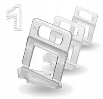 Plytelių lyginimo sistema Profilevel 500x spaustukai 1mm