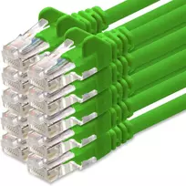 Cat6 Ethernet tinklo kabelis 1000Mbit/s su Rj45 jungtimis