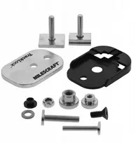 Dedra Milescraft Miter Tracklock tvirtinimo rinkinys T-track profiliams