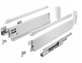 Gtv Modern Box Pro stalčius 450 mm vidutinis L450 H135 baltas tylus uždarymas 40 kg