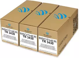 Duston 3 x Tn3430, Tn-3430 juodas suderinamas toneris, skirtas Brother Dcp-l5500 L6600 Hl-l5000 L5100 L5200 L6250 L6300 L6400 Mfc-l5700 L5750 L6800 L6900