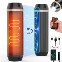 Elektrinis rankų šildytuvas Power Bank 2in1 Usb žieminis šiltas 10000mah