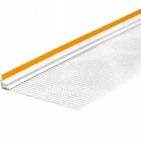 Imprefarb Balta Pvc langų apdailos juosta su tinkleliu, 3 m