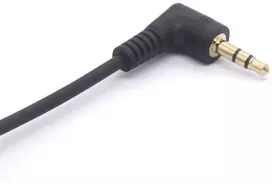 Spiralinis 3.5mm audio kabelis - 90 laipsnių 3.5 Trs ausinių adapteris Aux stereo ilgintuvas