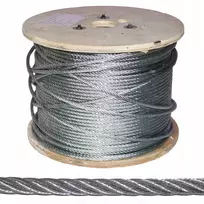 Parduodama 6mm cinkuota plieninė viela, 1 metras