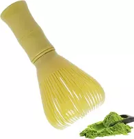 Matcha šluotelė, tradicinė bambukinė šluotelė matcha arbatai, matcha šluotelės gaminimo įrankiai, japoniška, matcha šepetėlis iš dervos, skirtas miltelių ir pyragų gamybai, arbatos ceremonija
