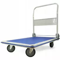 Sulankstomas platforminis rankinis transportavimo vežimėlis sandėliui 300kg Ph300