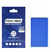 Termopadas 2.5 mm 85x45mm Fehonda 12.8 W/mk vaizdo plokštei Ps4 Ps5 XBOX