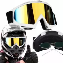 Motocikliniai akiniai skirti motocross enduro quad atv šalmui snieglentei slidėms