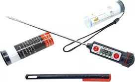 Avax Dt-7 13 cm skaitmeninis Lcd maisto termometras virtuvės gaminimo zondas temperatūros diapazonas: -50 °c iki 300 °c / -58 °f iki 572 °f