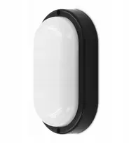 Kvazar Luminaire Lauko sieninis šviestuvas fasadinis mini 12w ip54 juodas garažas rūsys