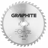 Graphite pjovimo diskas su karbidiniais dantimis 400x30mm 55h608