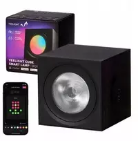 Pagrindas + šviečiantis kubas žaidėjams Yeelight Smart Cube valdymas balsu