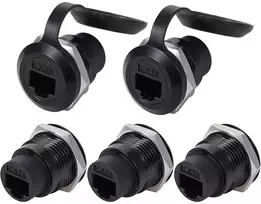 Penglin rj45 cat6 instaliacinis kištukas, cat6 8p8c ethernet lan passage kabelio jungtis moteriška-moteriškai prailginimo