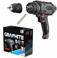 GRAPHITE akumuliatorinis suktuvas 58G793, 300 W, 1600 aps./min, 10 mm