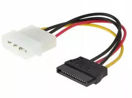 Molex 4pin į Sata 15 Pin maitinimo adapterio kabelis