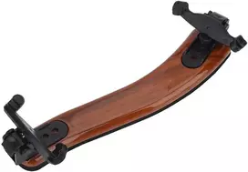 Smuiko peties atrama 3/4 ir 4/4 smuikui - ergonomiška - reguliuojama peties atramos pagalvėlė - abs + guma - + juoda